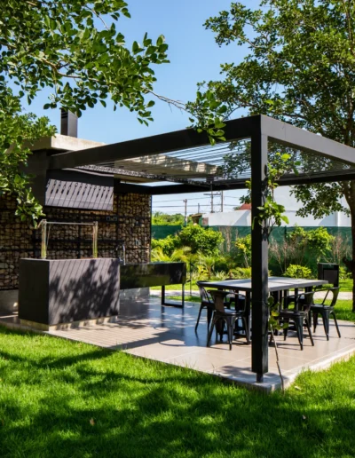 Pergola holiday Arquitectura Ecosostenible Quattro Studio